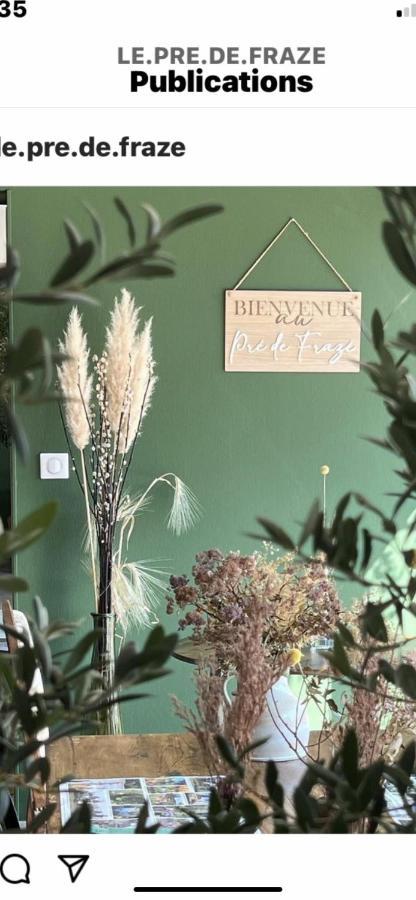 Le Pre De Fraze Bed & Breakfast Bagian luar foto